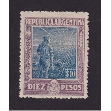 ARGENTINA 1912 GJ 361 ESTAMPILLA NUEVA CON GOMA U$ 73